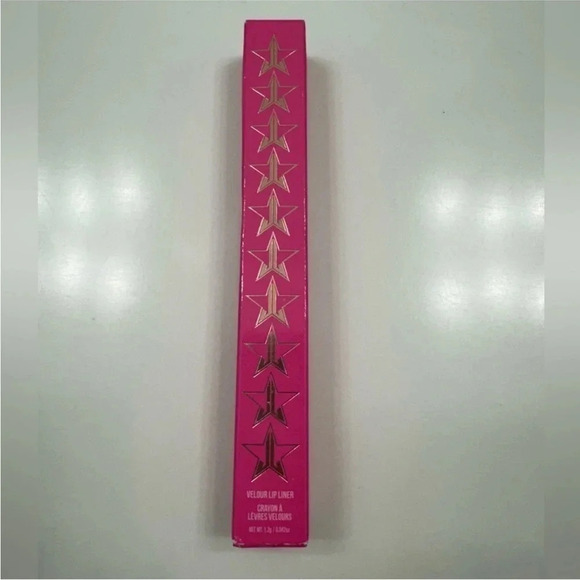 JEFFREE STAR VELOUR LIP LINER PENCIL IN ANDROGYNY DIRTY PLUM MAUVE FULL SIZE NIB - Picture 2 of 7